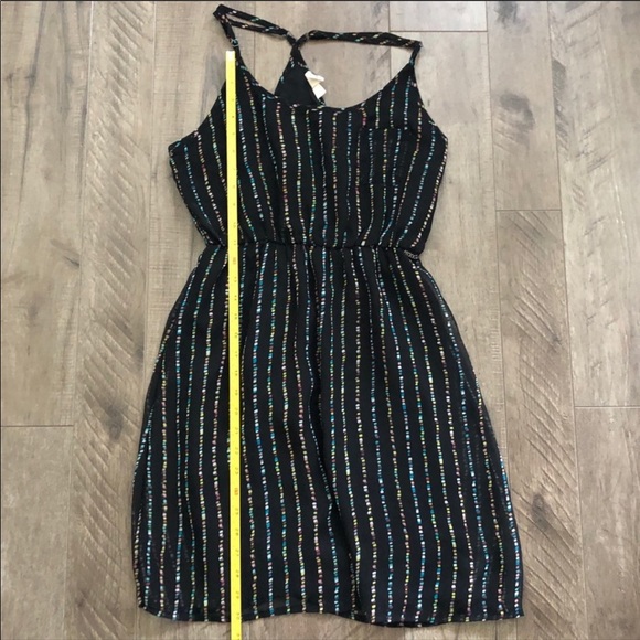 EUC Roxy Black Multicolor Stripe Racerback XS - Picture 3 of 8